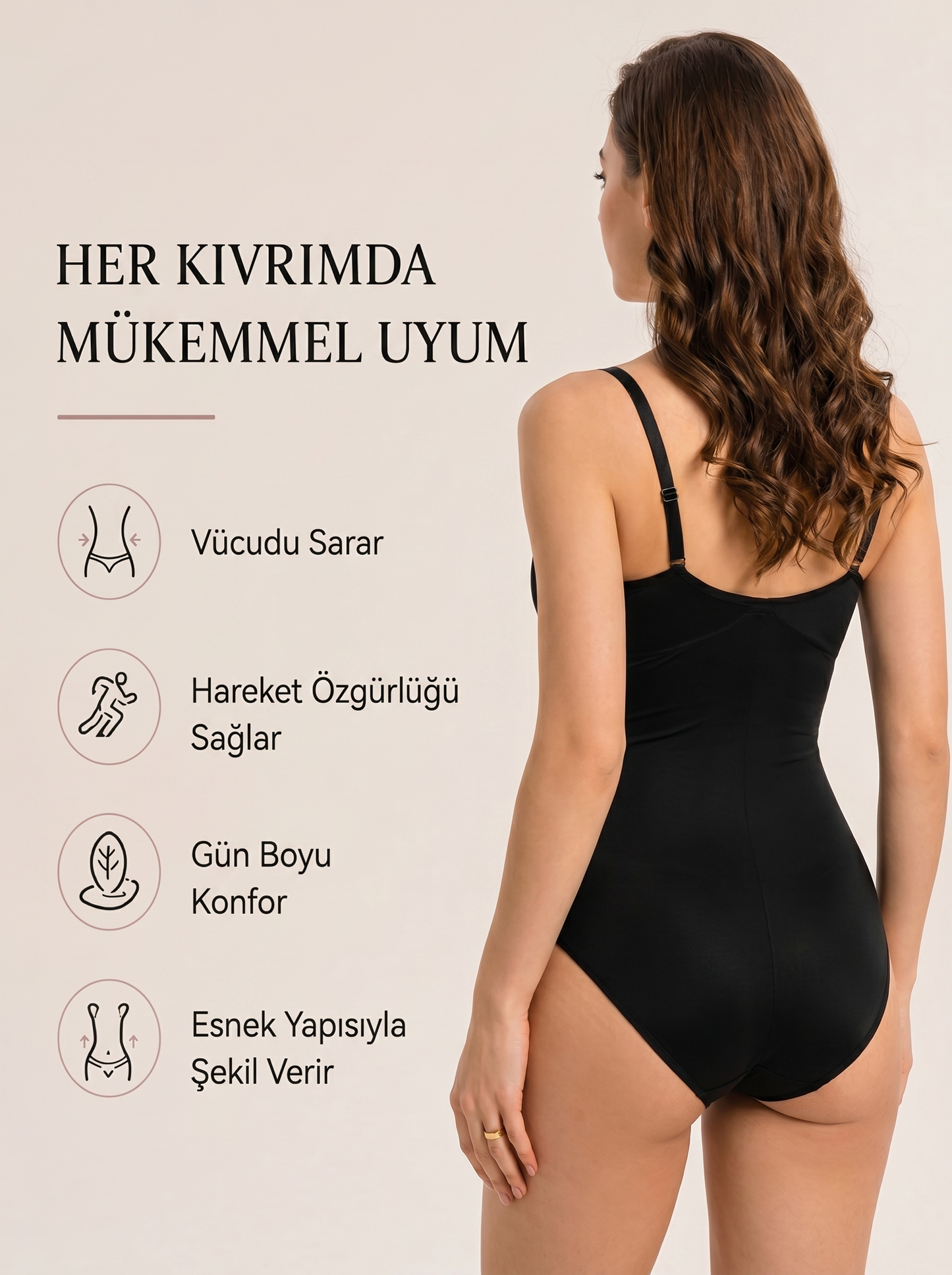 Lunelle Toparlayıcı Zıbın Korse